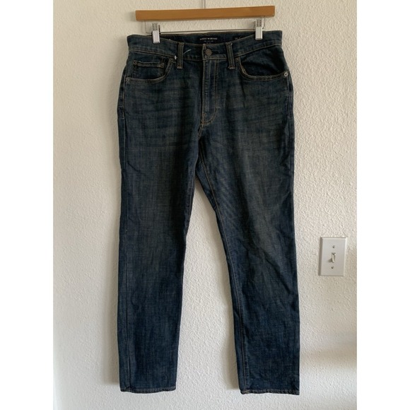 Lucky Brand Other - Lucky Brand 121 Slim Straight Jeans Denim Dark Wash Classic Fit‎ Menswear